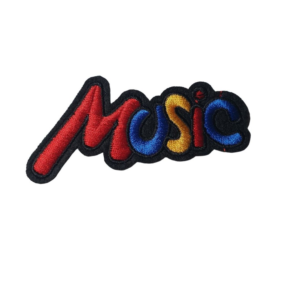 Music Iron or Sew On Patch Embroidered Rock Band Jean Jacket Vest Children Sing
